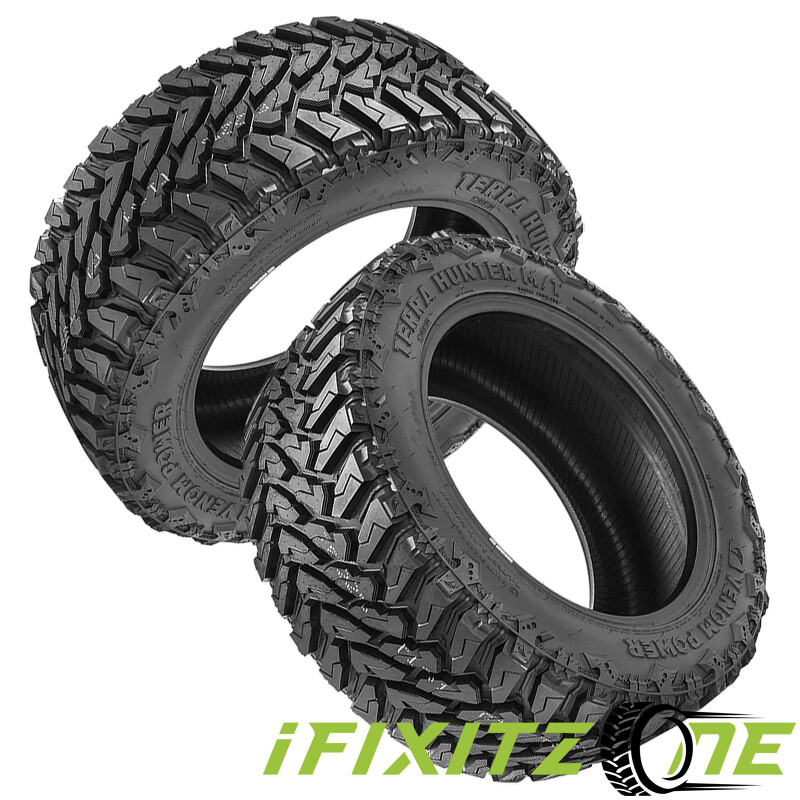2 Venom Power Terra Hunter M/T 33x13.5x24 109Q E Ply Rating Mud Off-Road Truck
