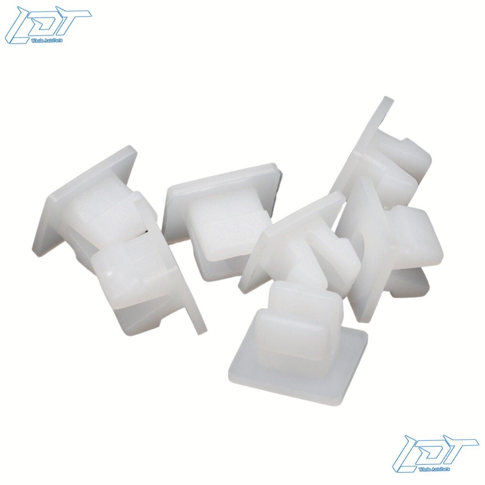 50pc Front Bumper Nylon Nut Use With #12 Screw Clip For Toyota Camry 90189-06193