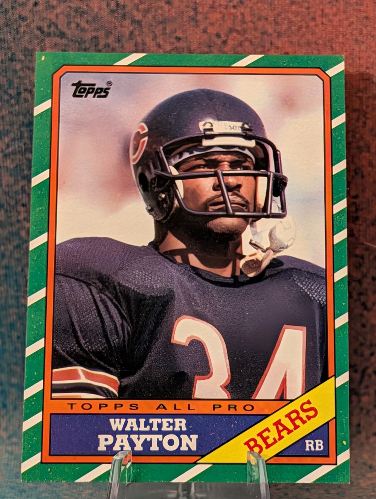 1986 Topps #11 Walter Payton