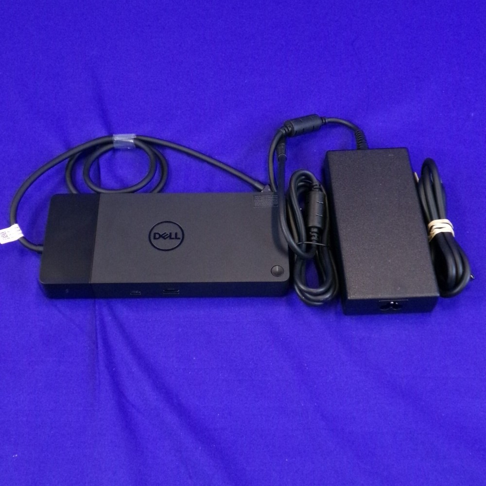 Dell WD22TB4 Thunderbolt 4 Docking Station With 180W AC Adapter