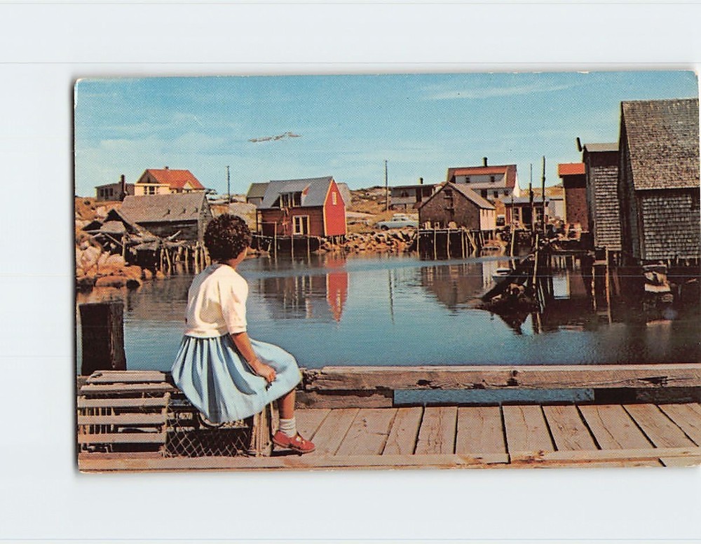 Postcard Peggy's Cove Nova Scotia Canada
