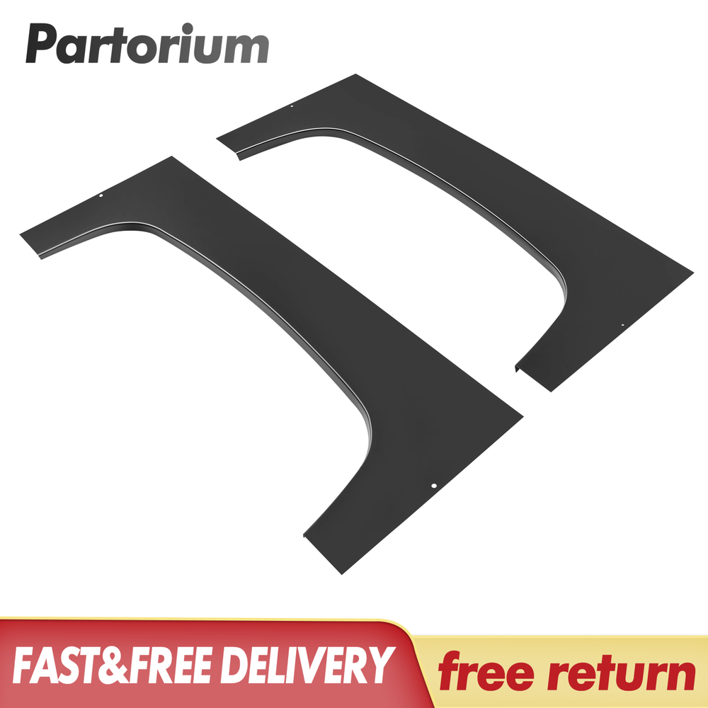PAIR Upper Wheel Arch Repair Panels For Chevy Silverado 1500/2500/3500HD 2007-14