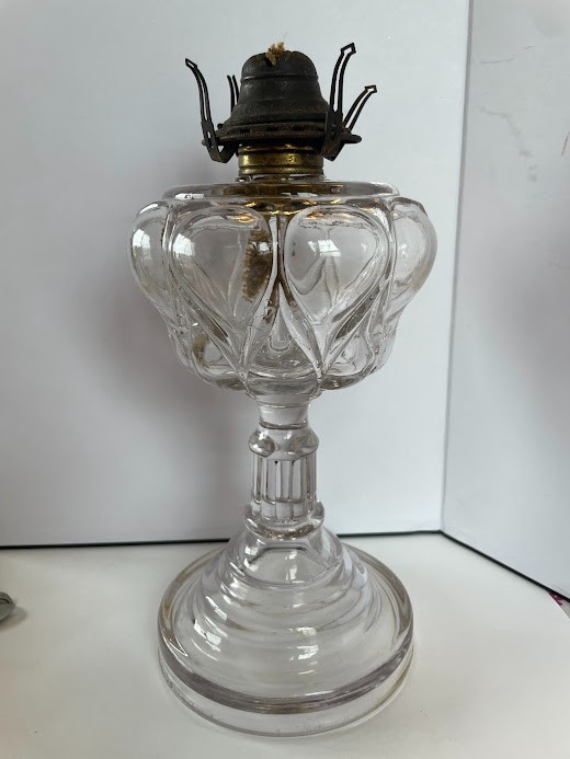 Antique 19th Century EAPG Clear Pressed Glass 