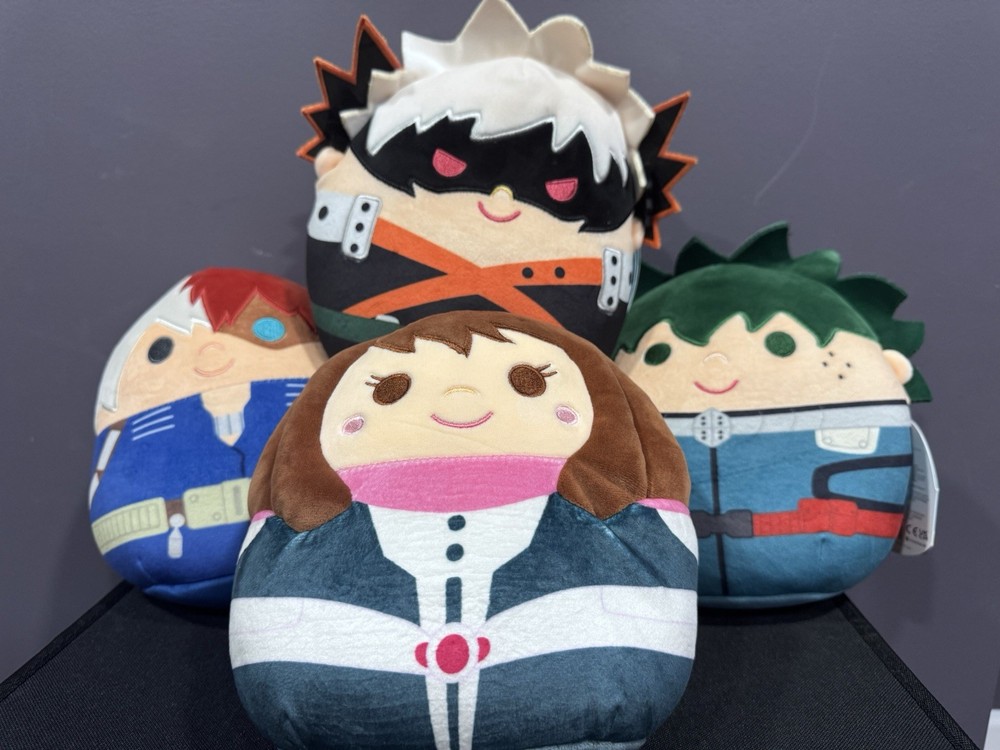 My Hero Academia Plush 8”in Ochaco Deku Bakugo Todoroki Full Set Squishmallow
