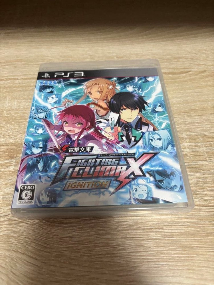 Dengeki Bunko Fighting Climax Ignition PS3 PlayStation3 Used Tested Japanese ver