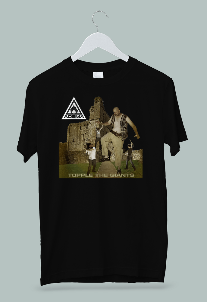 Adema Topple The Giants Band T-Shirt in Sizes S to 3XL