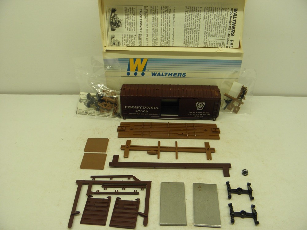 Walthers 40' Steel Boxcar X-29 -Pennsylvania #47006 ~Ho Scale~Kit