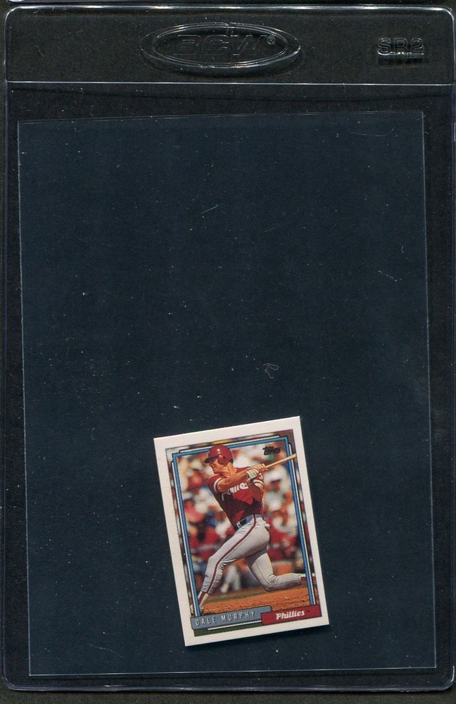 1992 Topps Micro Dale Murphy #680 Phillies Nm/mt