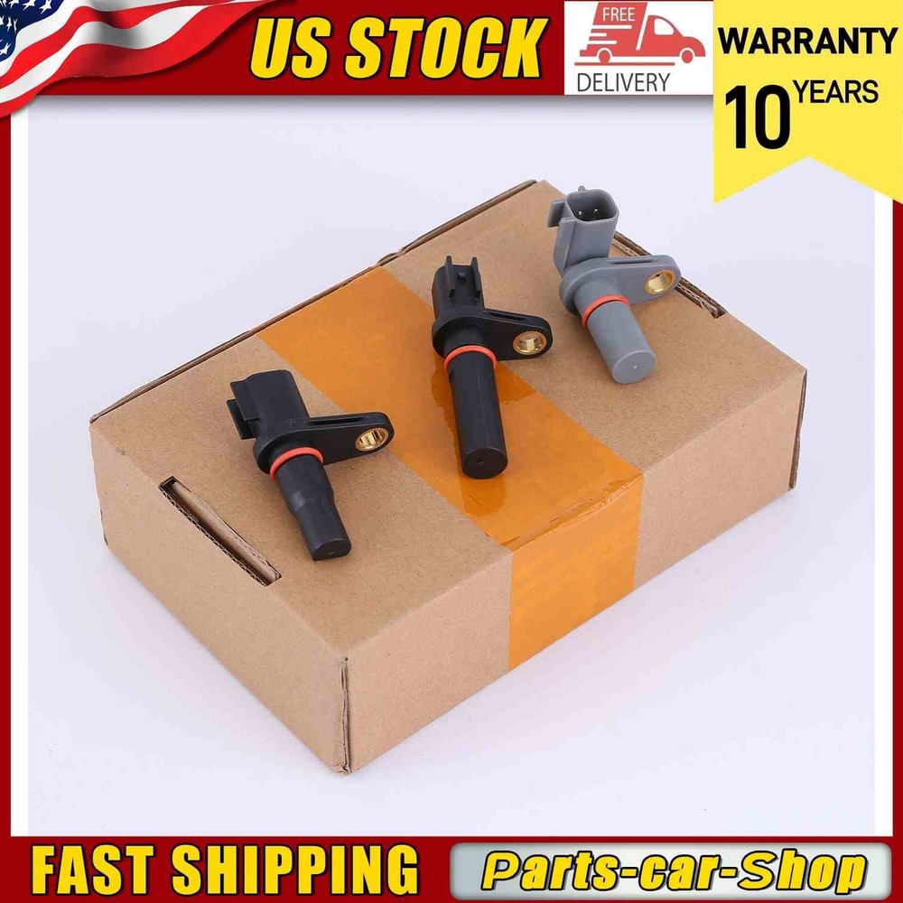 FOR FORD FOCUS FIESTA 6DCT250 DPS6 TRANSMISSION SPEED SENSOR KIT 3PCS/SET US