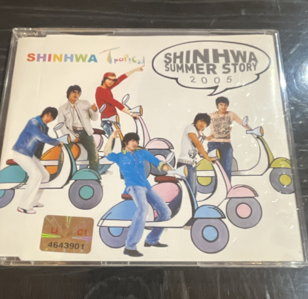 Shinhwa Summer Story 2005 K-Pop Album CD Good! 2005 Jewel Case