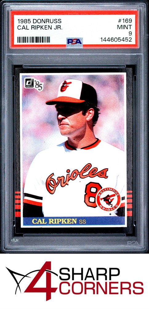 1985 Donruss #169 Cal Ripken Jr. Orioles Hof Psa 94SC breaks auction records weekly! Consign today!
