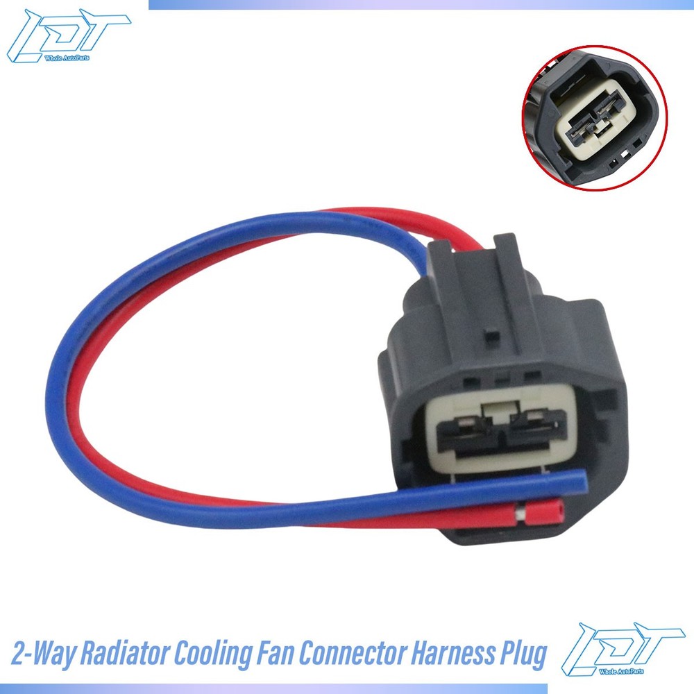 2 Wire Radiator Cooling Fan Connector Repair For Ford Taurus 2013-2015