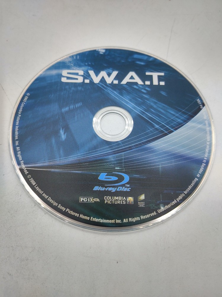 Swat Blu-Ray Disc Only Used Tested