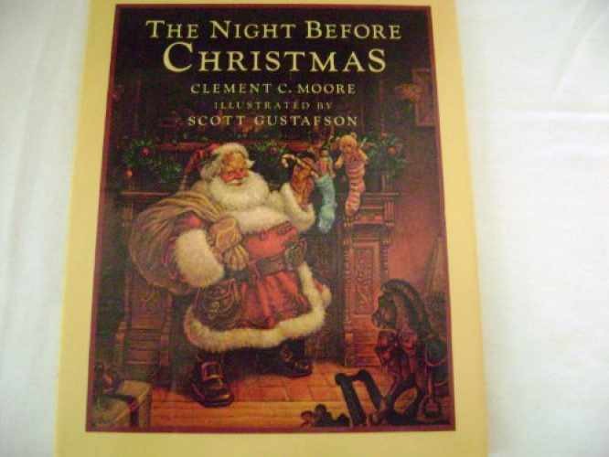 The Night Before Christmas - Hardcover, by Clement C. Moore - Acceptable j
