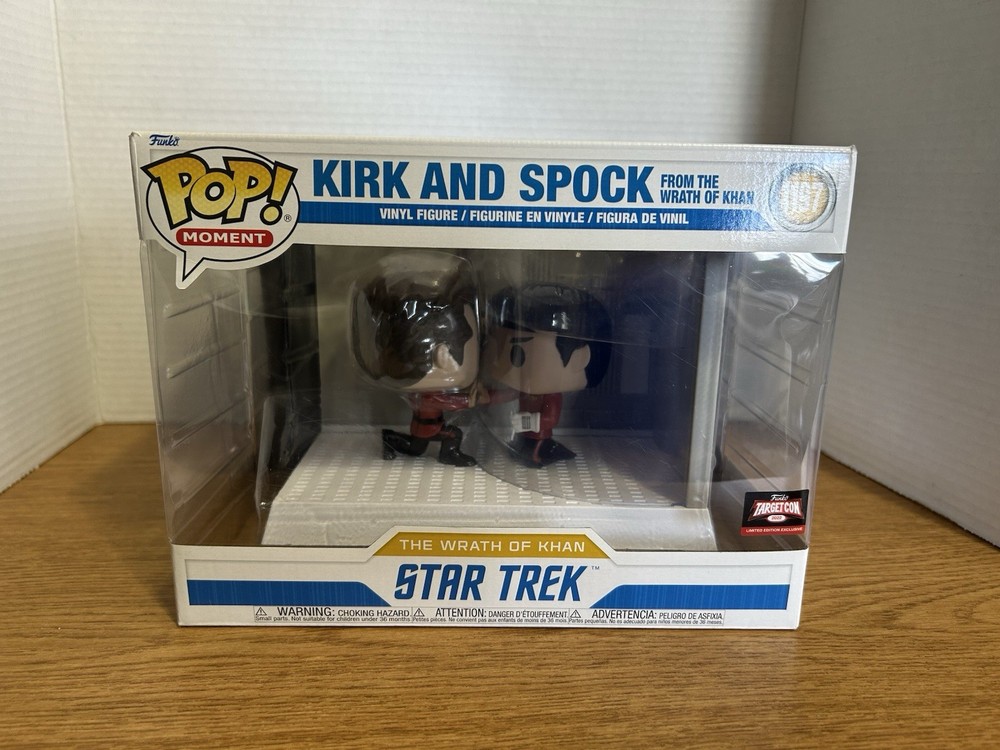 Funko Pop! Star Trek: Captain Kirk and Spock #1197 the Wrath of Khan