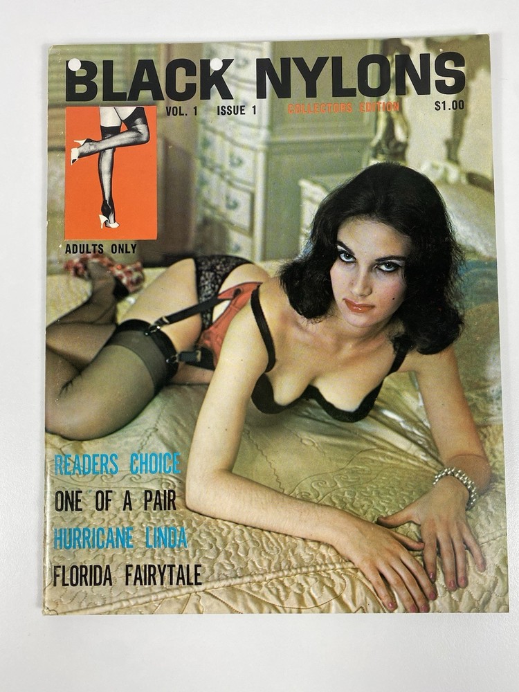 Black Nylons Pinup Magazine Vol 1 No 1 ~ RARE ~ Diana Weber ~ Linda Laine