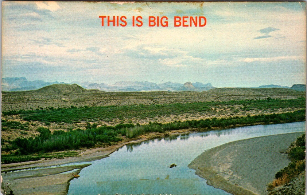 Santa Elena Canyon Big Bend National Park Texas Postcard [AB]