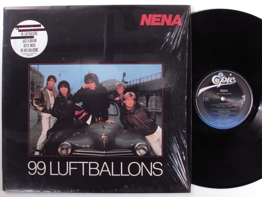 NENA 99 Luftballons EPIC LP VG++ SHRINK f