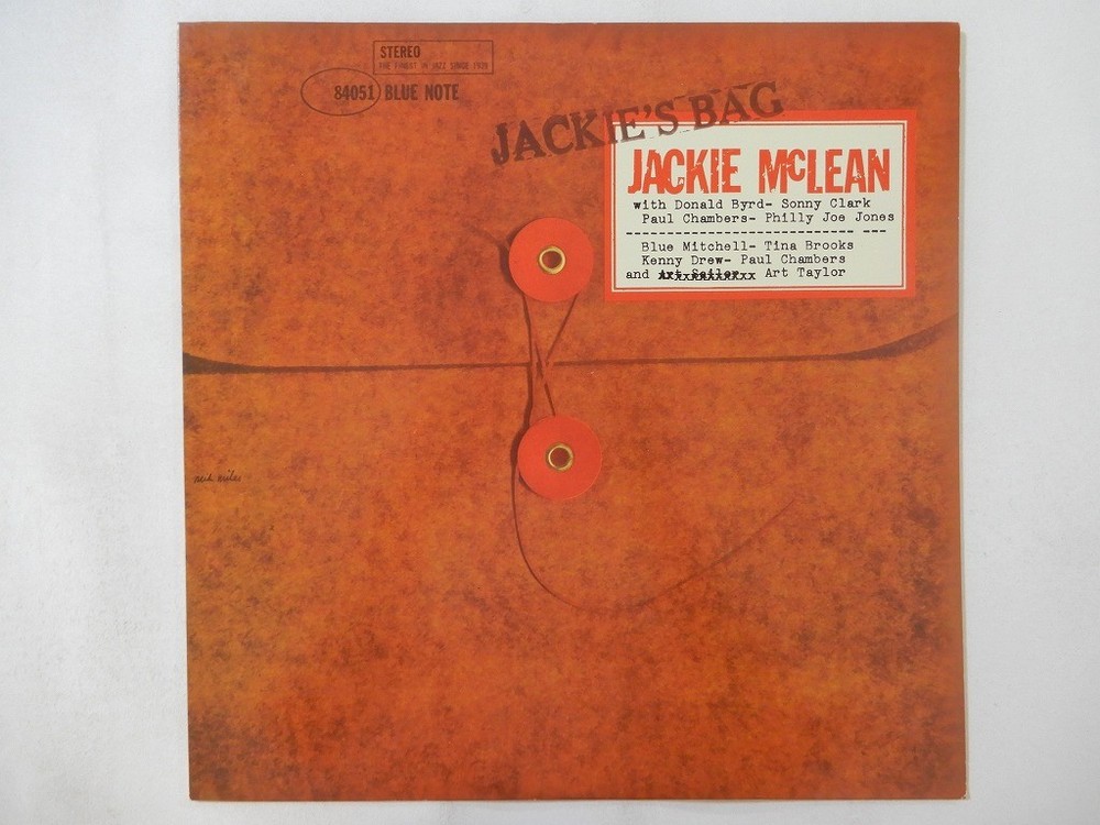 Jackie McLean Jackie's Bag Blue Note GXK 8082 Japan  VINYL LP