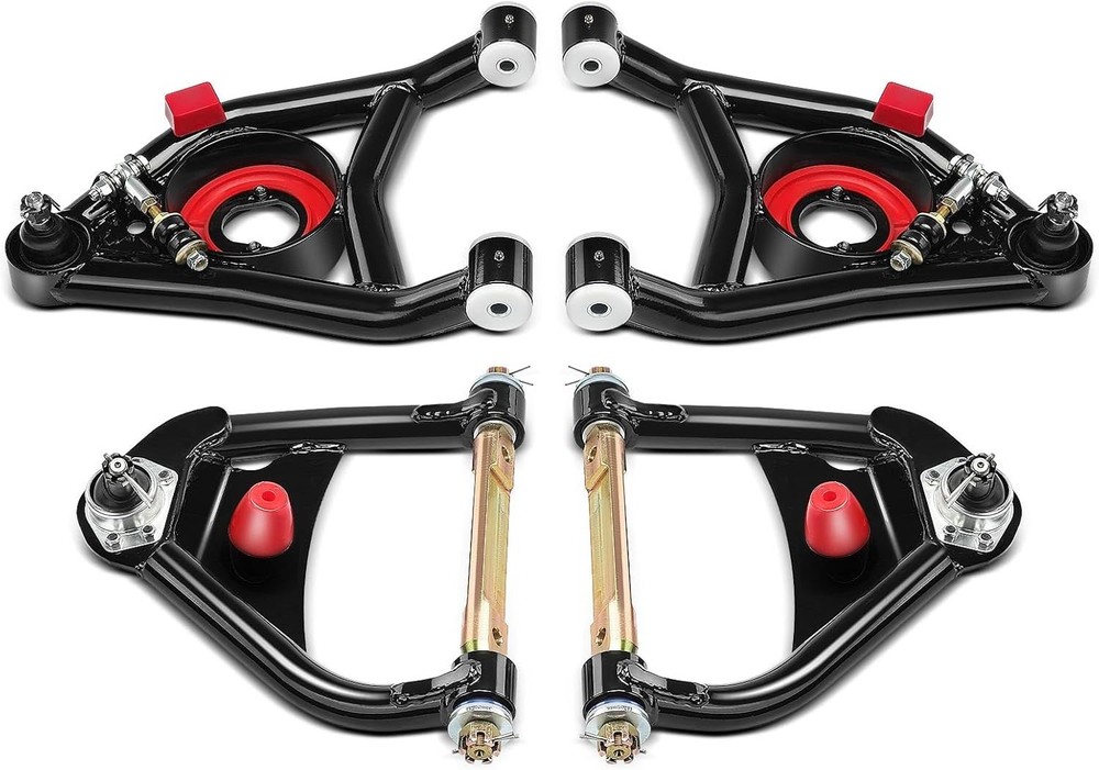 A-Premium Heavy Duty Front Upper & Lower Tubular Control Arm Kit, with Ball...
