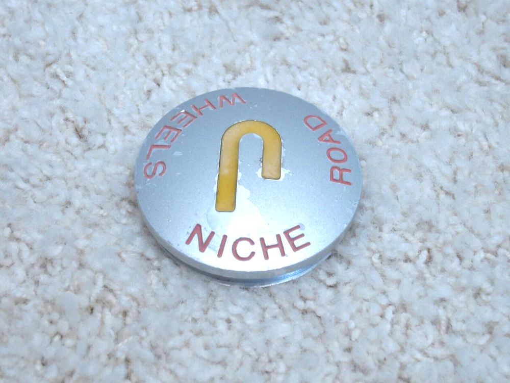 NICHE ROAD WHEELS 11080 CUSTOM ALLOY WHEEL SCREW ON CHROME CENTER CAP #2F-10