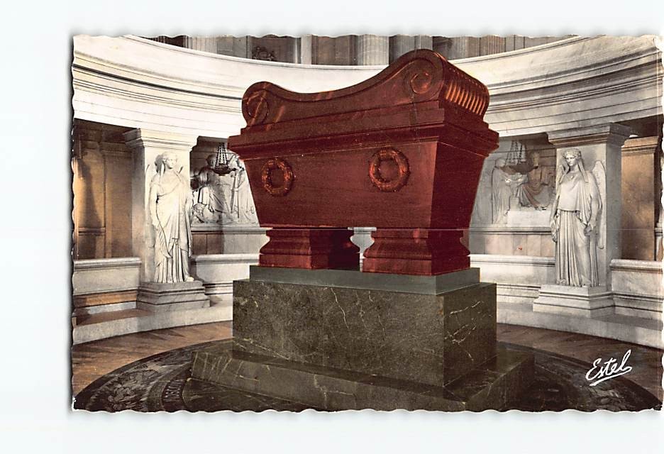 Postcard Paris Les Invalides Tomb of Napoleon Bonaparte France Vintage View
