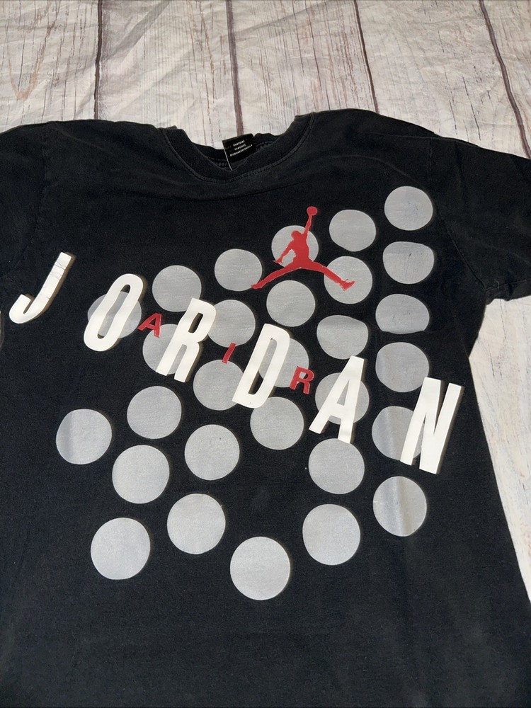 Nike Air Jordan Black Graphic T Shirt Mens M Jumpman Logo