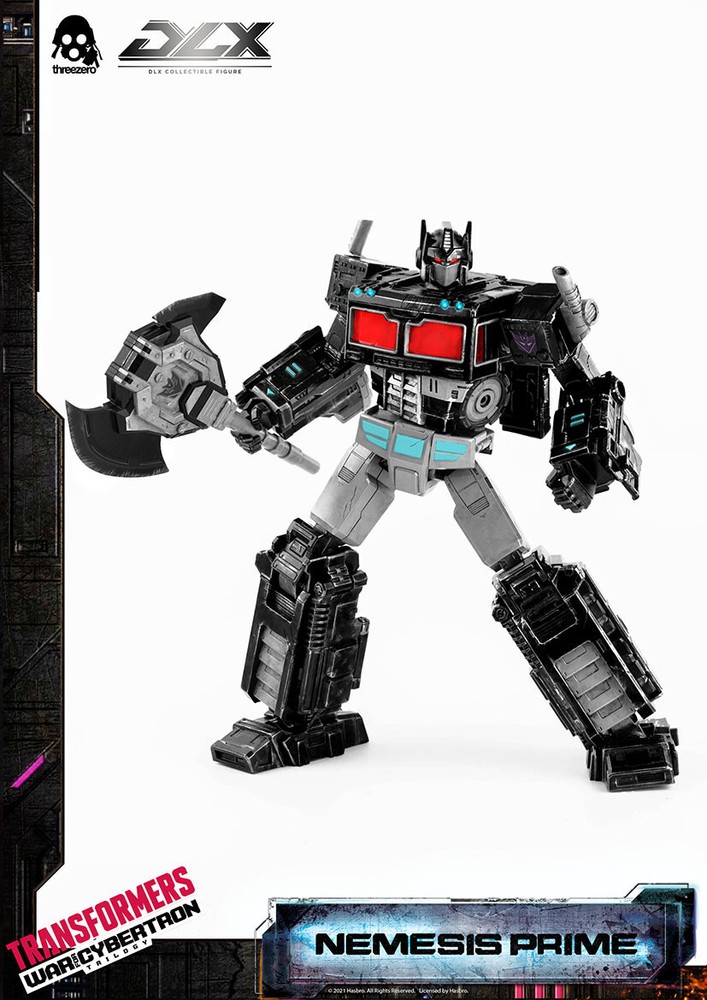 ThreeZero Transformers War for Cyberton: Nemesis Prime DLX Figure