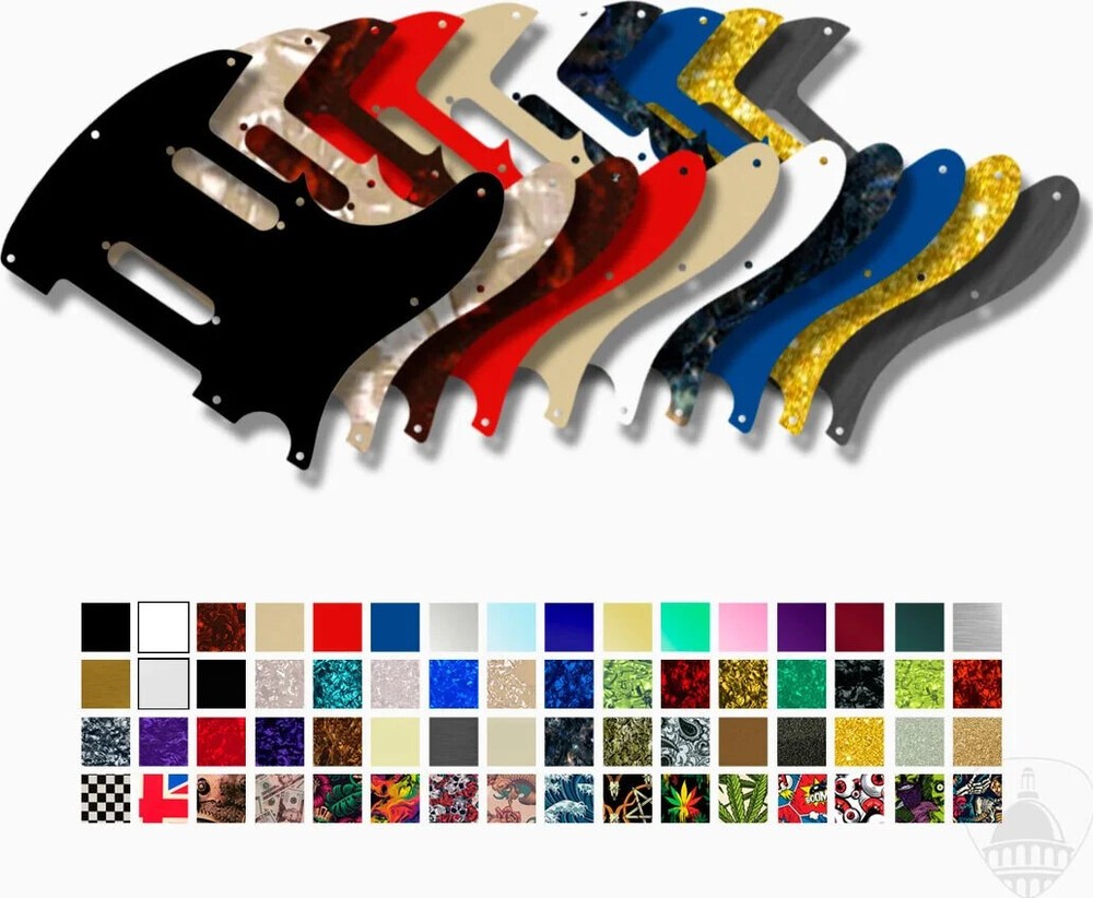 WD Custom Pickguard For Fender Blacktop Baritone Telecaster