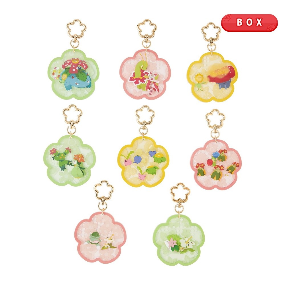 Pokemon Center Japan Acrylic Keychain BOX Midarezaki Full Set of 8 NEW 2026