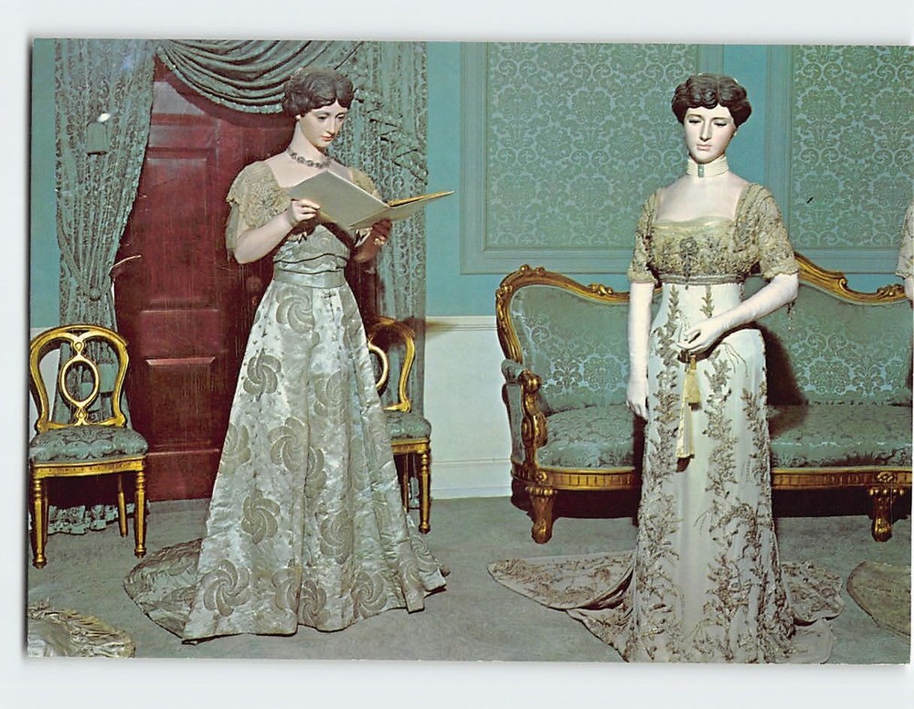 Postcard Inaugural Gowns of First Ladies Smithsonian Institution Washington DC