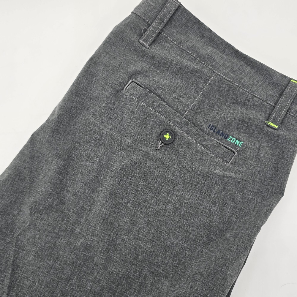Tommy Bahama Island Zone Cayman Isles Cargo Shorts Men's 35 Gray