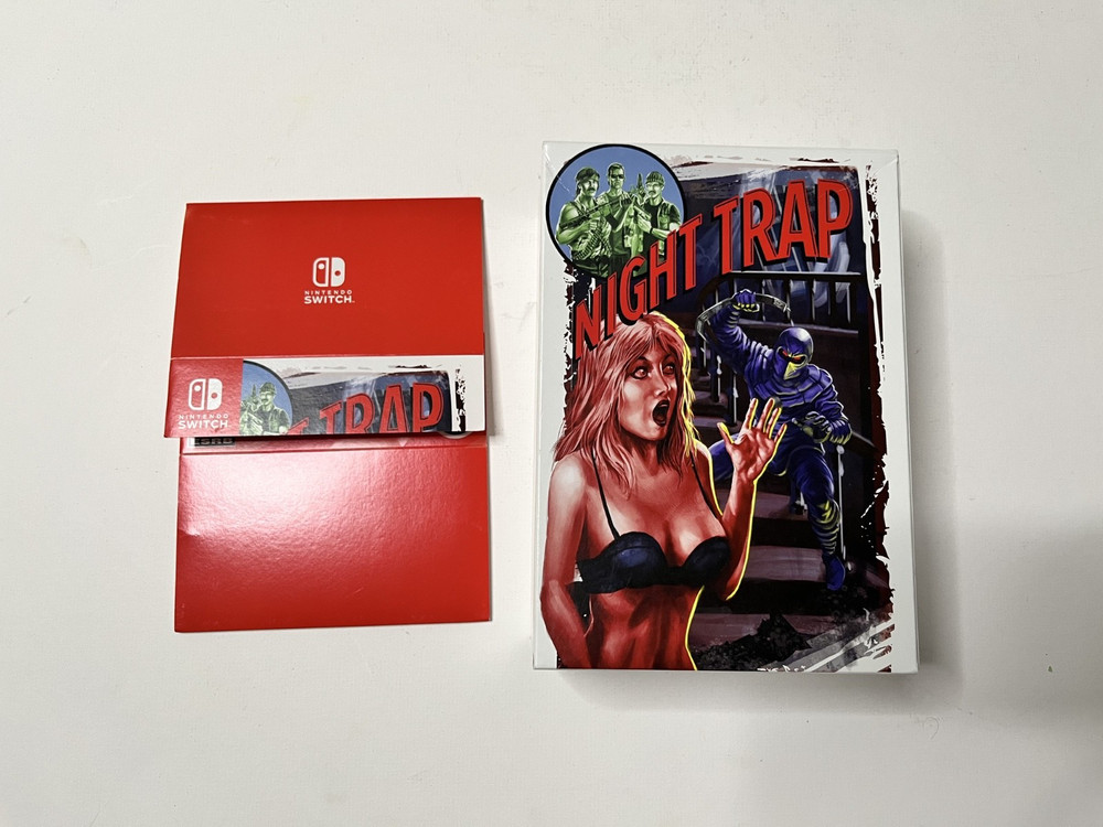 Nintendo Switch Night Trap Classic Edition Limited Run Games - BOX ONLY