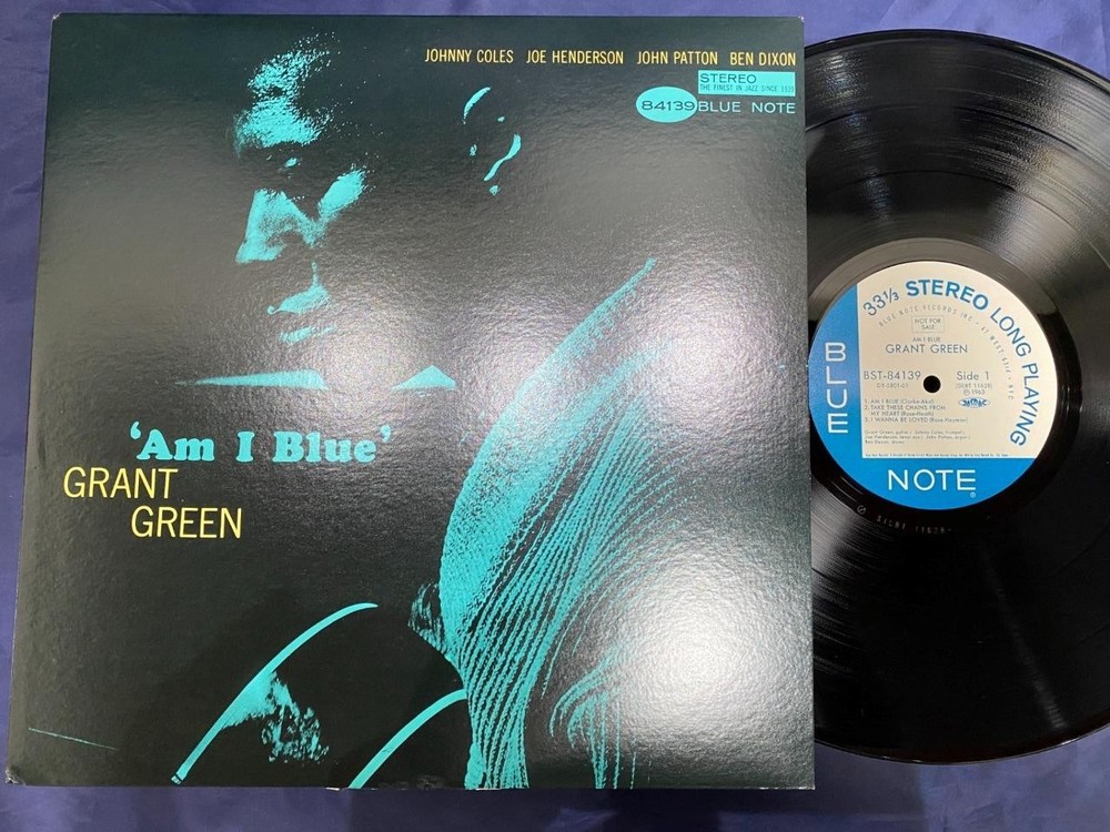 Not For Sale! Grant Green Am I Blue Blue Note Dy-5801-01 Stereo Japan Vinyl Lp