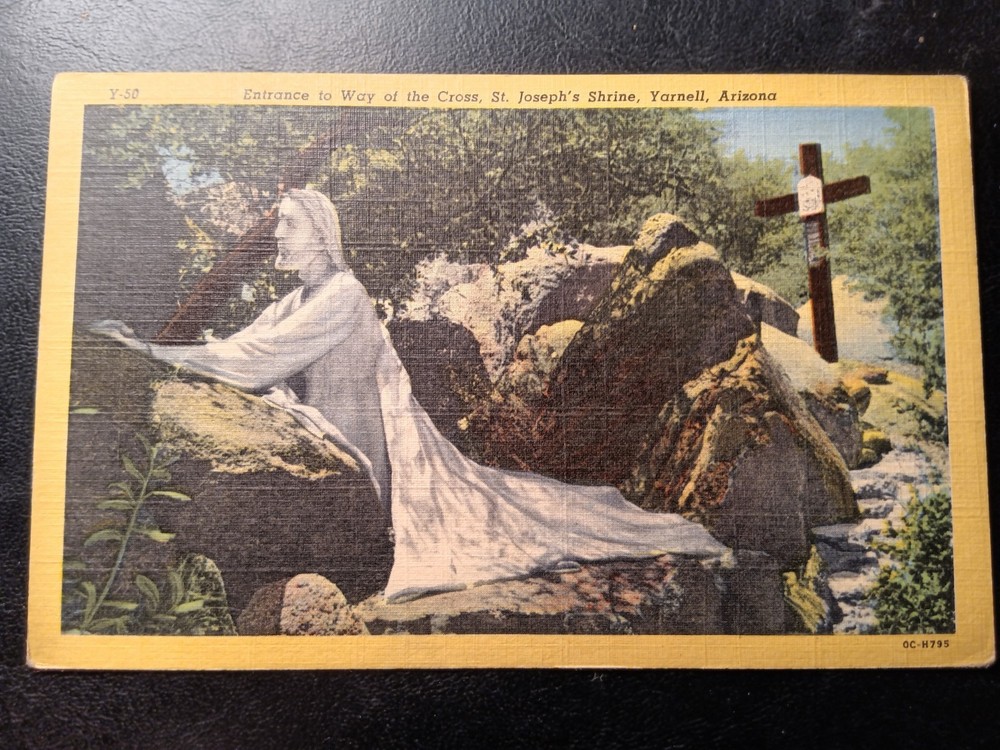 St Joseph's Shrine, Yarnell, Arizona Postcard