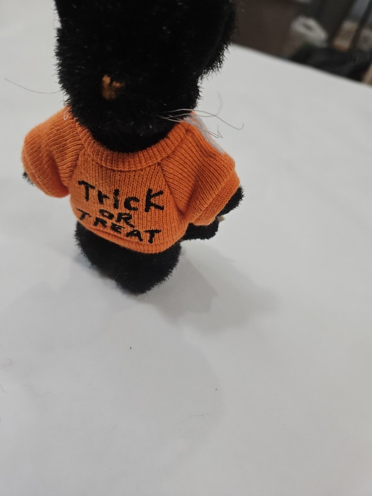 Boyds Bear Special Archive Collection Halloween Cat Mini Message Spooks w/ Tag