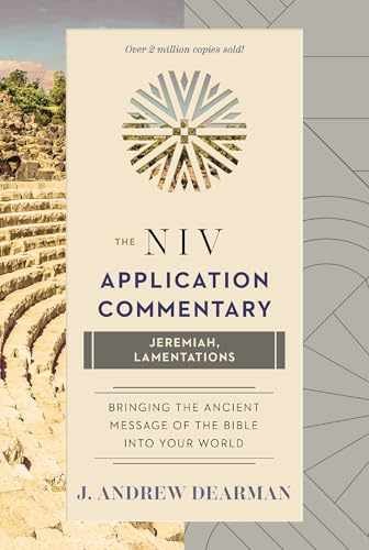Jeremiah, Lamentations (The NIV - Hardcover, by Dearman J. Andrew - Very Good