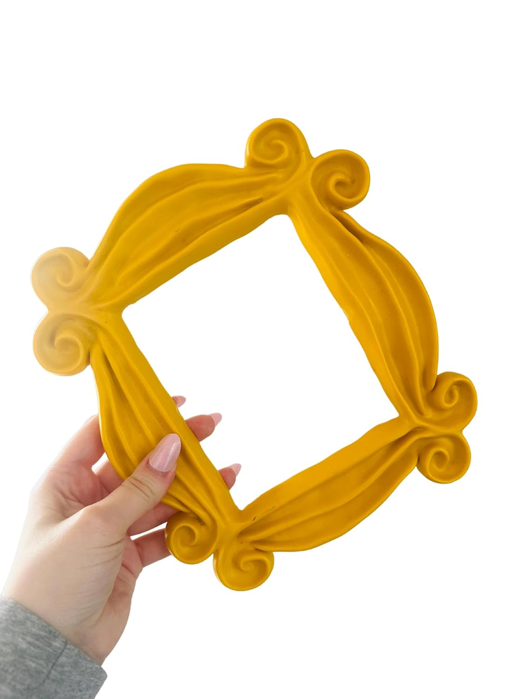 Friends Peephole Frame/Yellow Door Frame/Purple Door Decor/Friends Merchandise/M