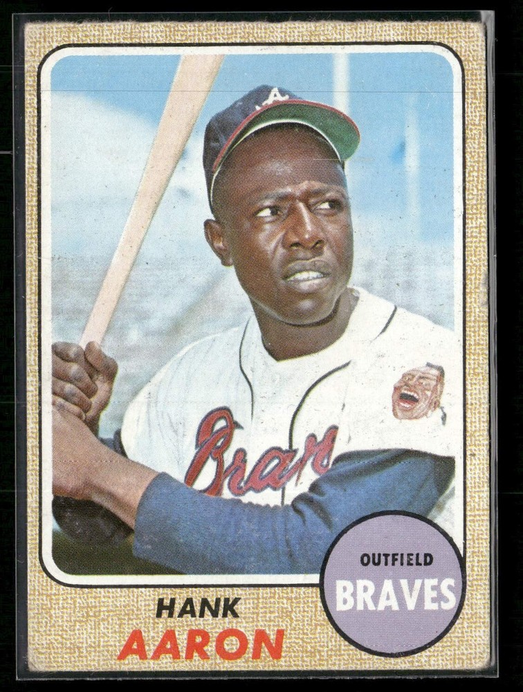 1968 Topps #110 Hank Aaron
