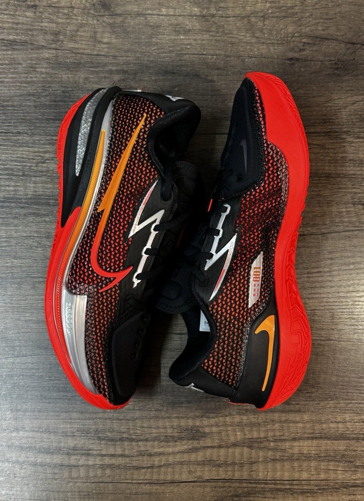 Nike Air Zoom GT Cut Black Bright Crimson CZ0175-007 Men’s Size 7