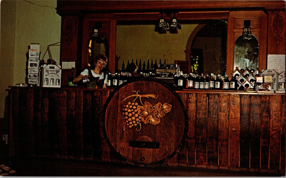 Postcard Stone Hill Winery Hermann Missouri