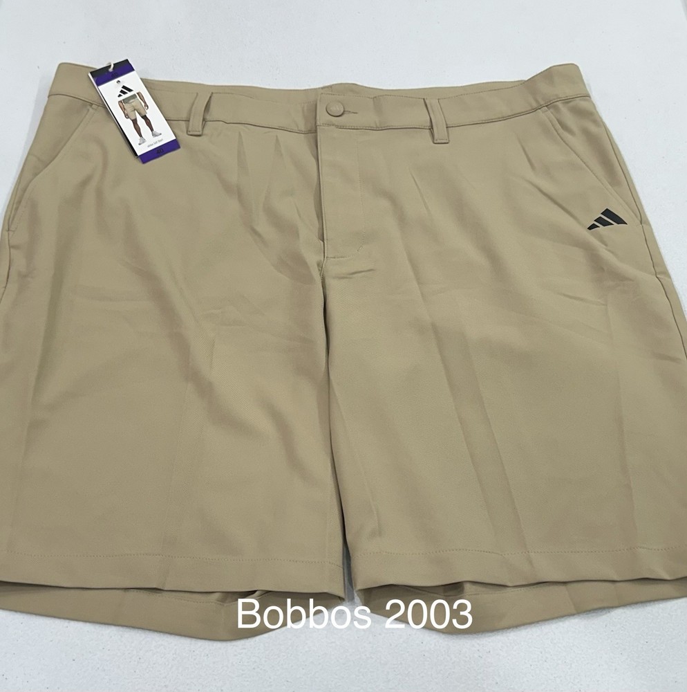 Adidas Men's ADI Golf Shorts, Tan, Size 40
