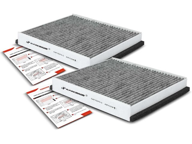 Front Autopart Premium Cabin Air Filter Set fits Volvo V50 2005-2011 61TCQS