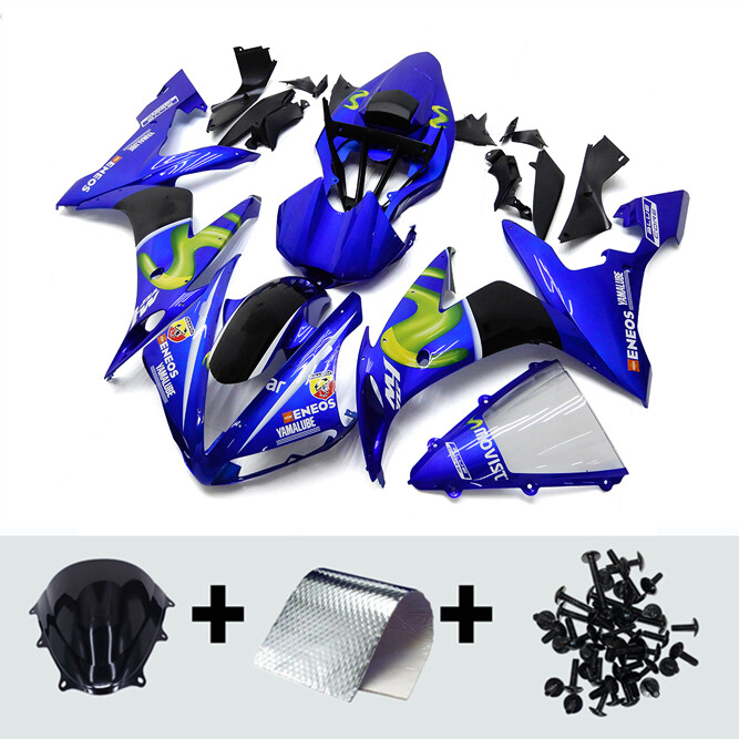 Blue Bodywork For Yamaha YZF1000 R1 YZF R1 2004 2005 2006 04 05 06 ABS Fairings