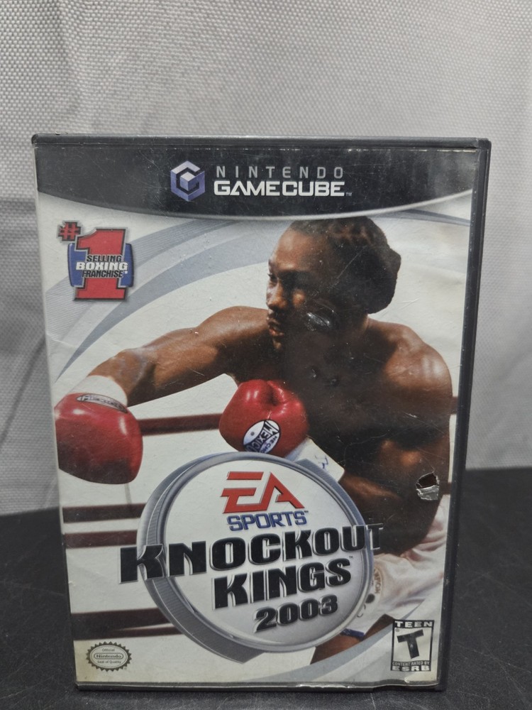 Knockout Kings 2003 (Nintendo GameCube, 2002) CIB Complete In Box Tested Working