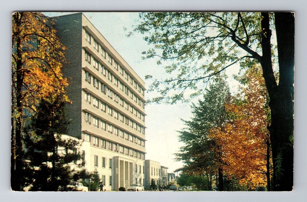 Hagerstown MD-Maryland, Washington County Hospital, Antique Vintage Postcard