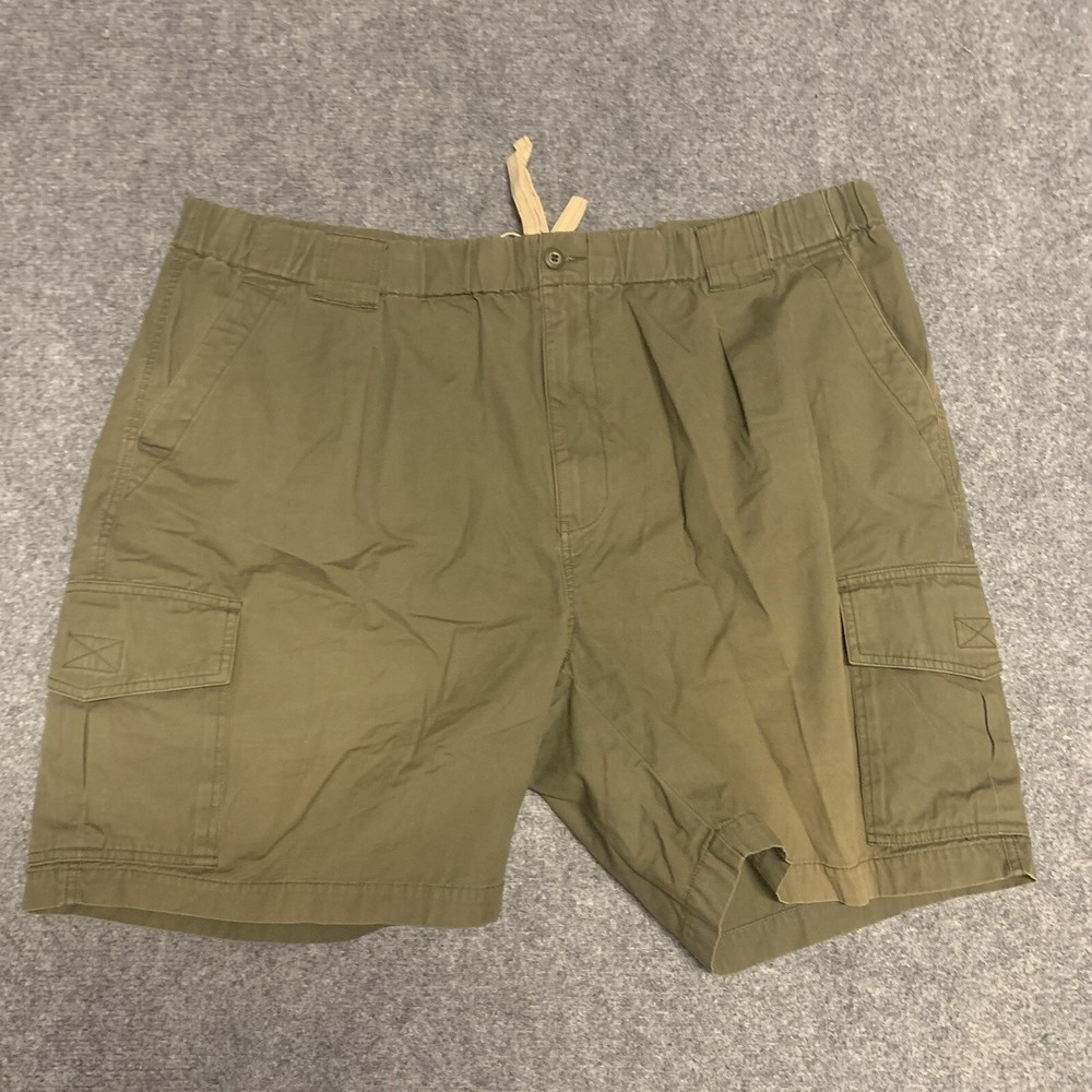 Tommy Bahama Relax Cargo Shorts Drawstring Sz XXL Cotton Elastic Waist Mens READ