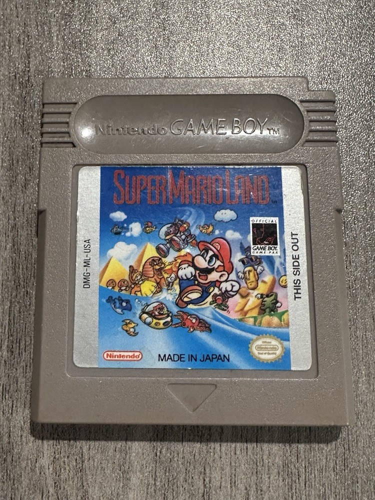 Super Mario Land (Nintendo Game Boy, 1989)