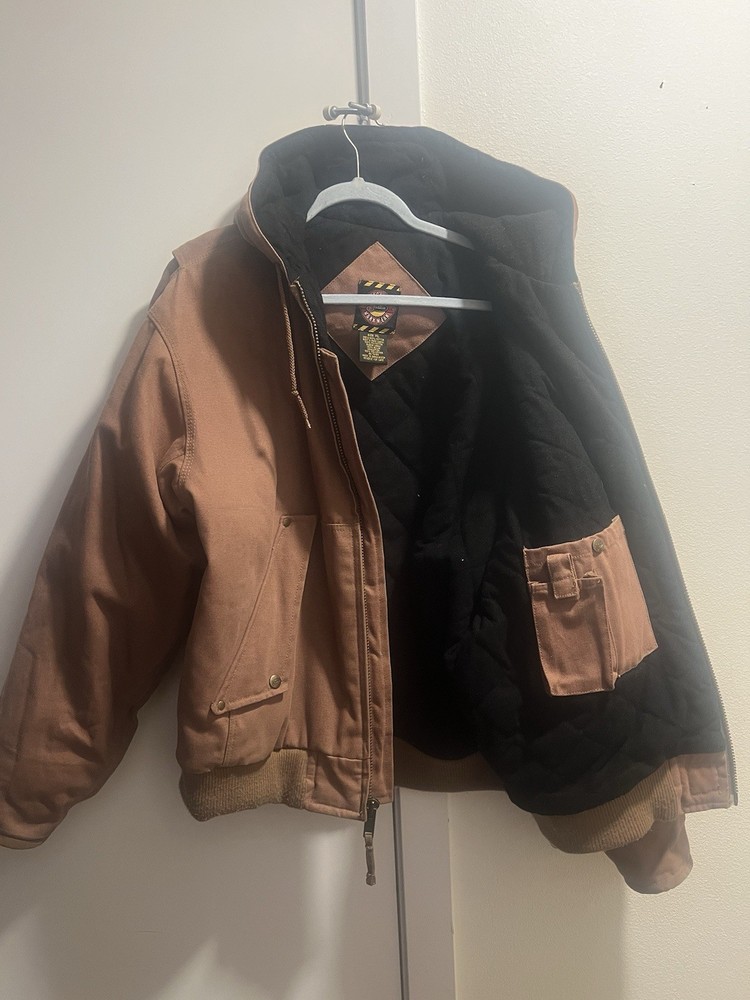 Vintage Original Workwear Justin Men’s Size XL Zip up Jacket Very Hefty & Warm