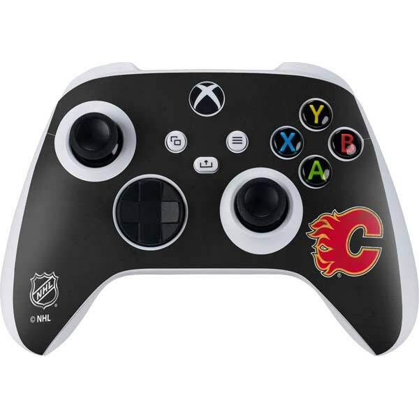 NHL Calgary Flames Xbox Series S Controller Skin - Calgary Flames Distressed